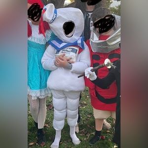 Ghostbusters Stay Puft Halloween costume medium child